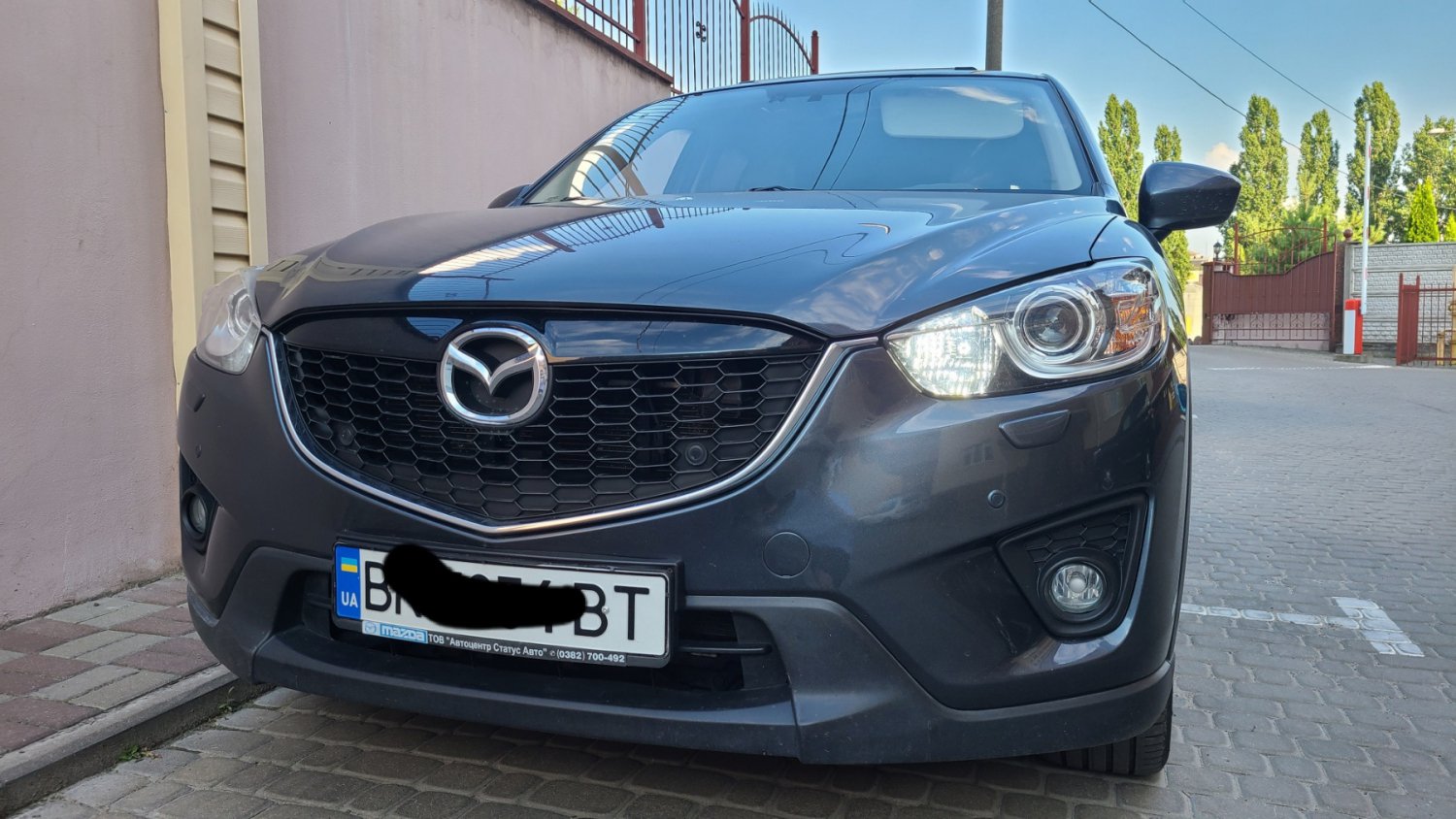 Mazda CX 5 — ремонт светодиодных ДХО и габаритов