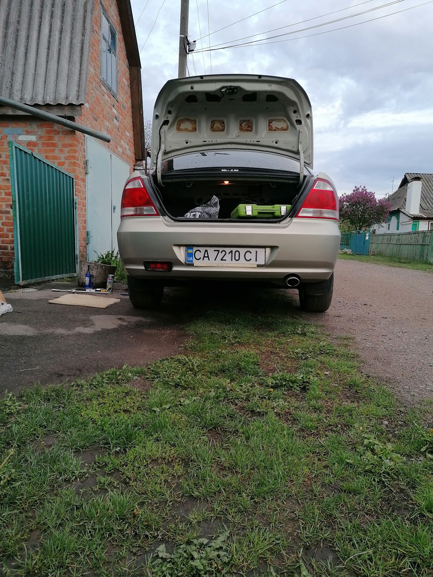 вид сзади