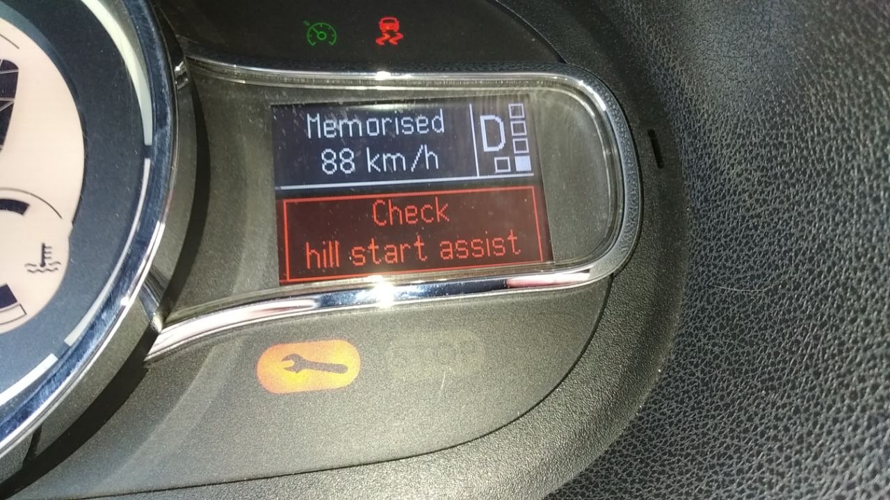 Check hill start assist и не потому что что-то поломано! - єДрайв