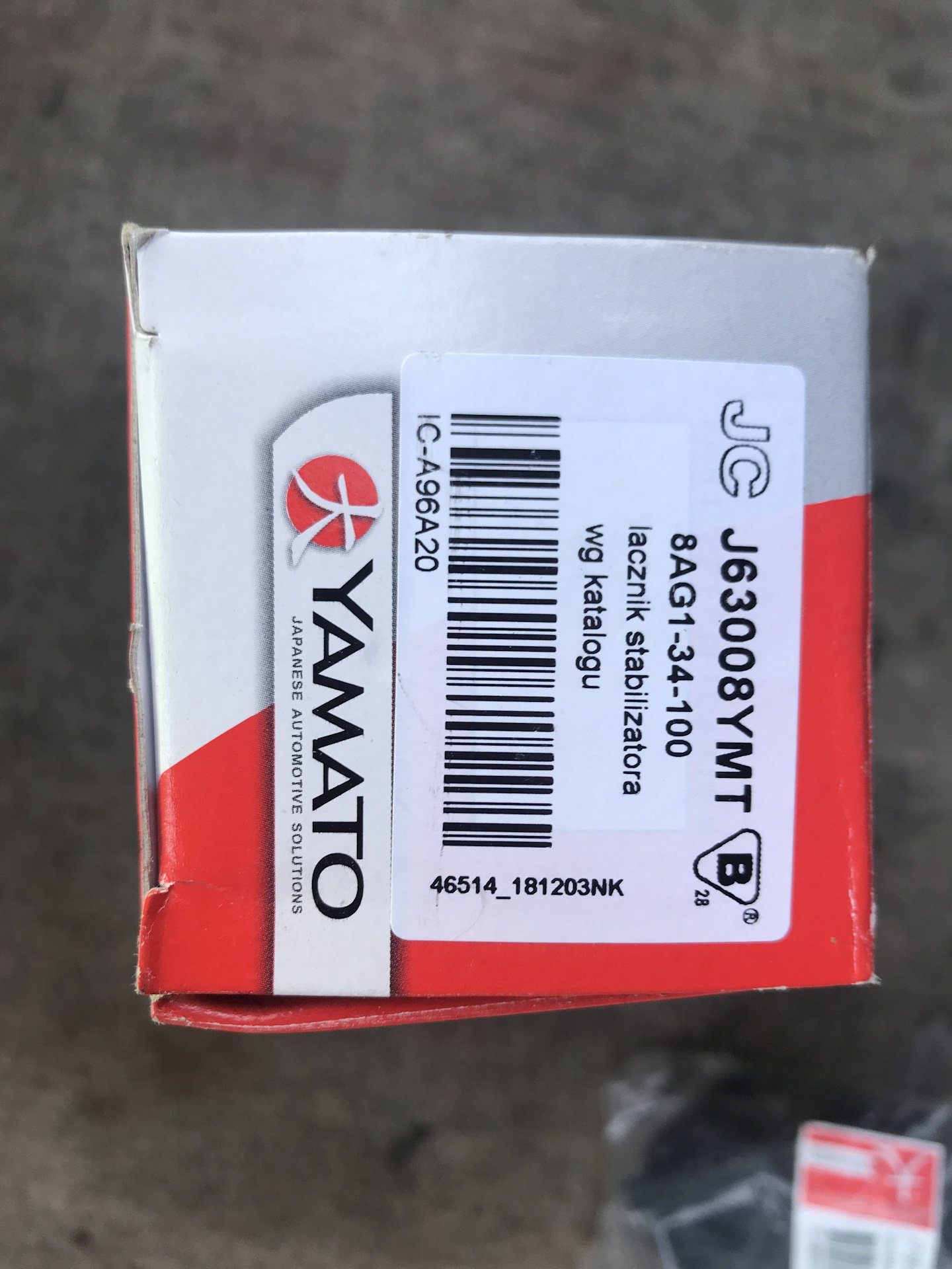 Стойка Yamato J63008YMT