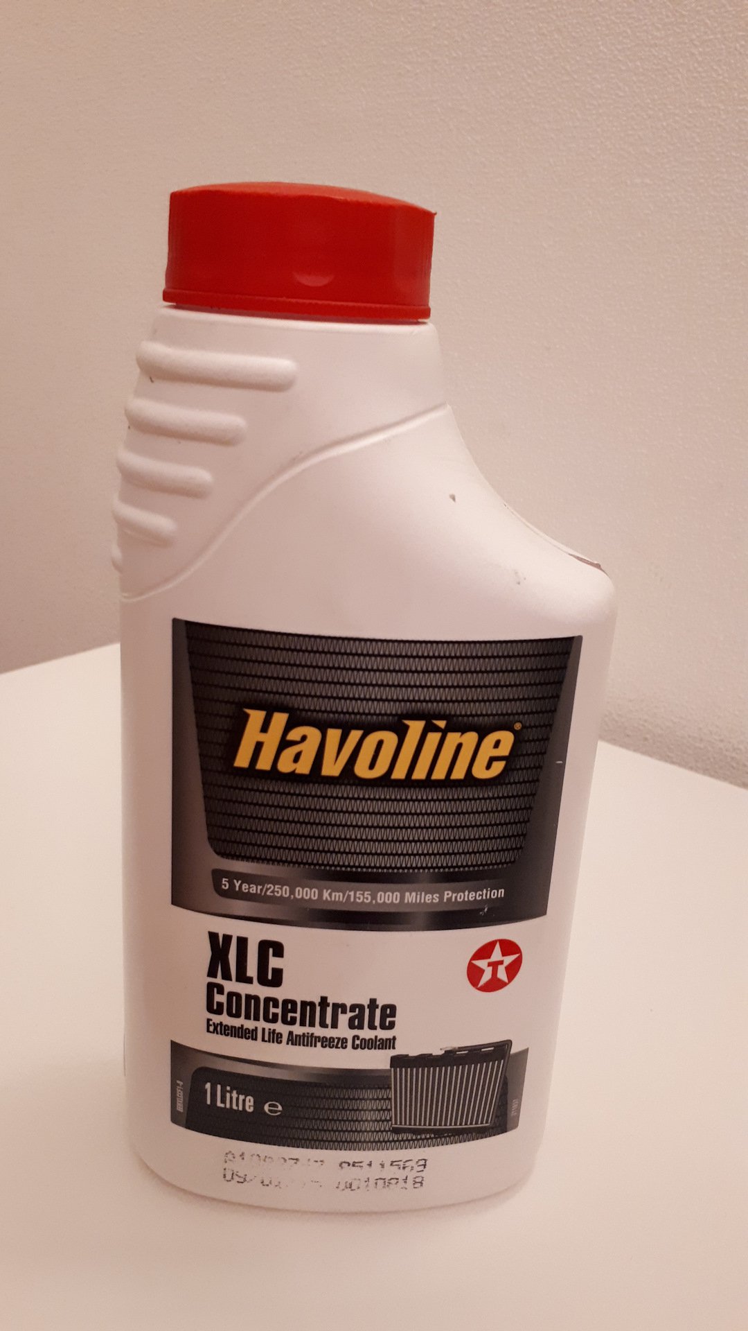1л концентрата охлаждающей жидкости Havoline XLC Concentrate