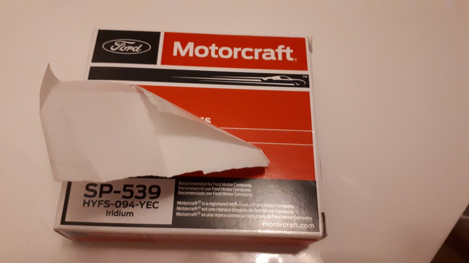 Свечи SP-539 для 1,5Т Ecoboost